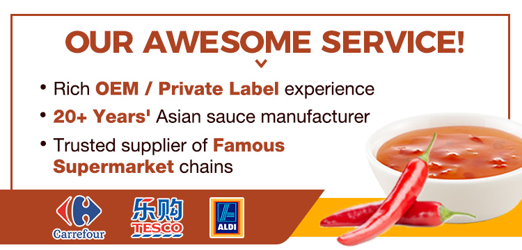 Poster - Salsa di peperoncino dolce tailandese