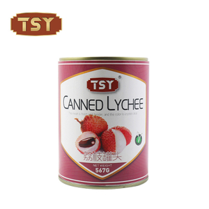 Litchi in scatola dolci naturali freschi da 565 g, confezione facile da aprire