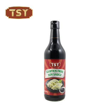500 ml di salsa di soia senza glutine senza glutine all'ingrosso non OGM