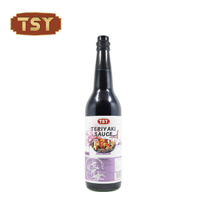 Bottiglia di vetro da 625 ml Autentica salsa teriyaki giapponese saltata in padella