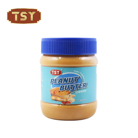 Vendita calda 340 g di burro di arachidi naturali in bottiglia per biscotti sandwich