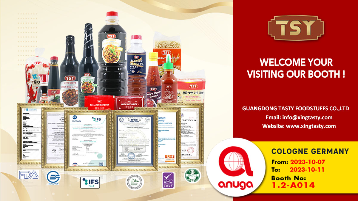 TSY Foods parteciper&agrave; all'Anuga Food Exhibition Colonia in Germania nell'ottobre 2023 2