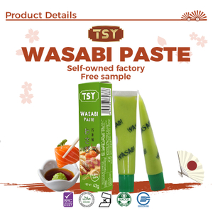 Borsa portatile all'ingrosso imballare la senape in polvere wasabi aromatizzato per il ristorante