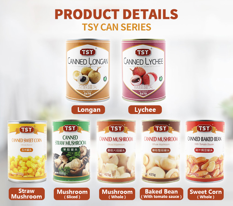 Canned Foods Specifications Specifiche degli alimenti in scatola