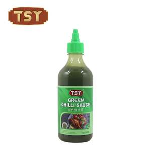 Tsy Food 482g Condimento asiatico Immersione Salsa di peperoncino verde