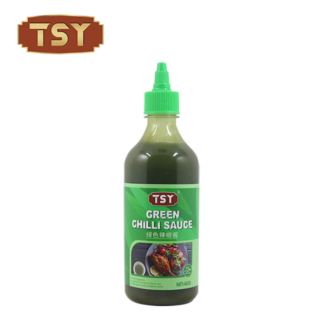 Tsy Food 482g Condimento asiatico Immersione Salsa di peperoncino verde