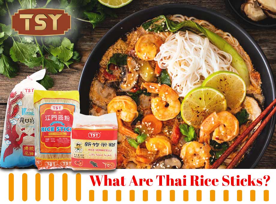 Cosa sono i bastoncini di riso tailandese?
