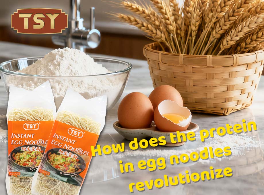 La rivoluzione delle proteine ​​nei noodles di uova
