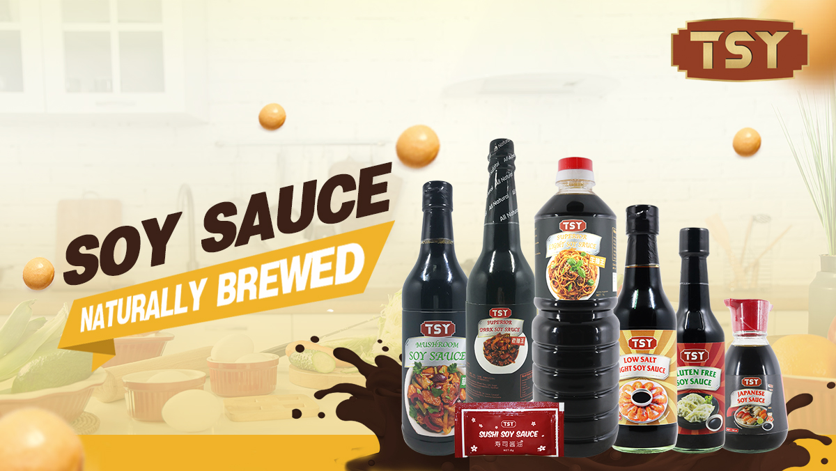 diversi tipi di salsa di soia