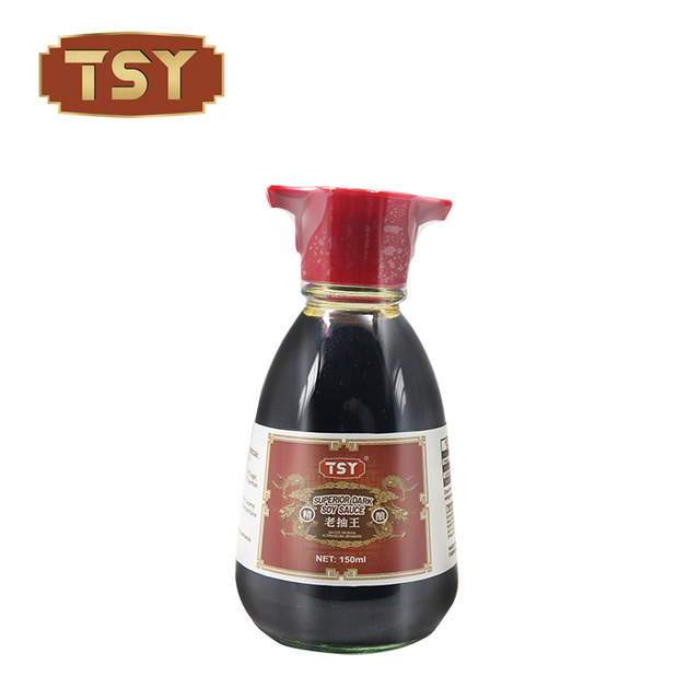 200 ml di cucina di salsa di soia scura umami per pancetta di maiale brasata