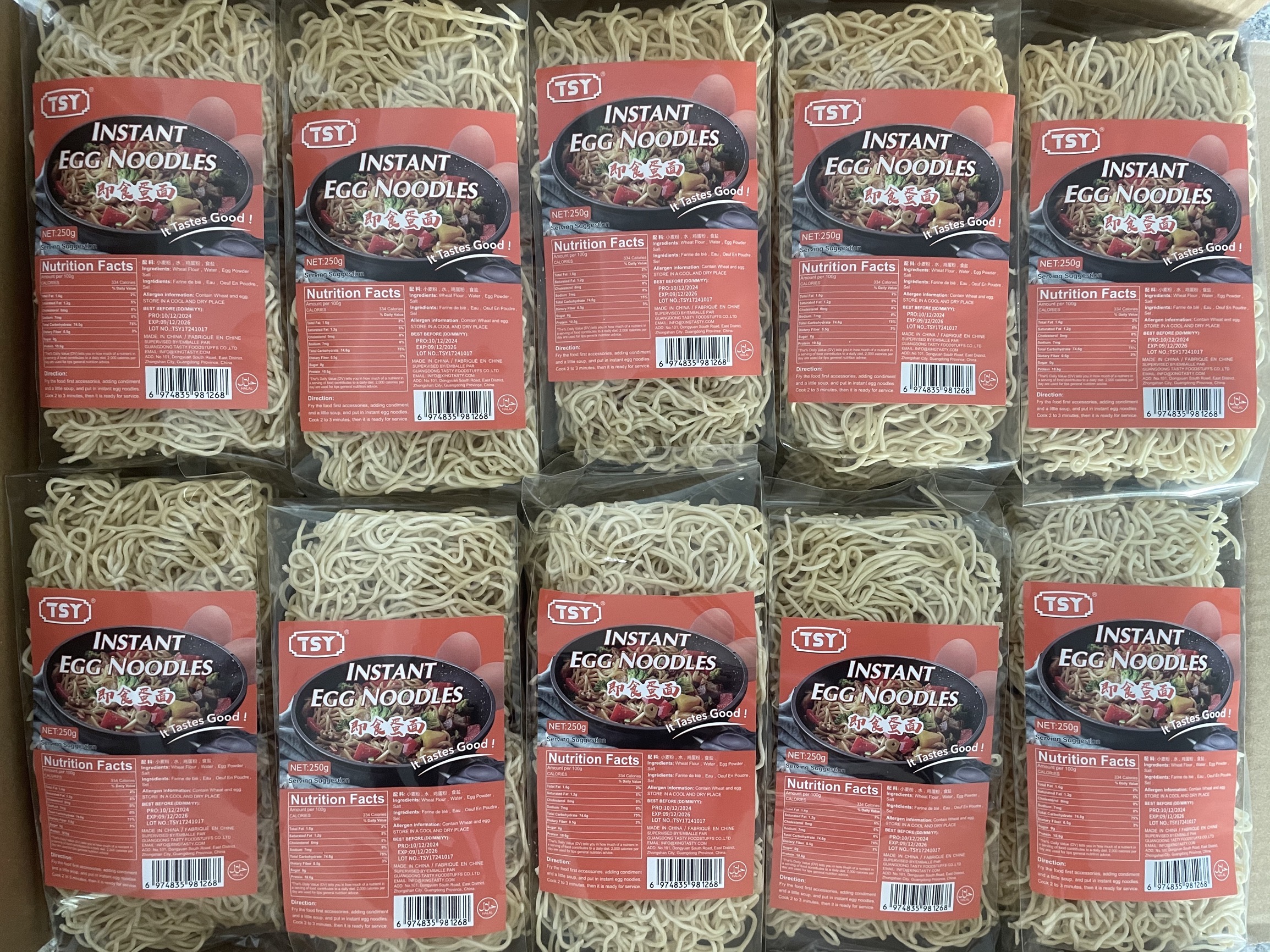 Produttore di noodle TSY premium nel Guangdong