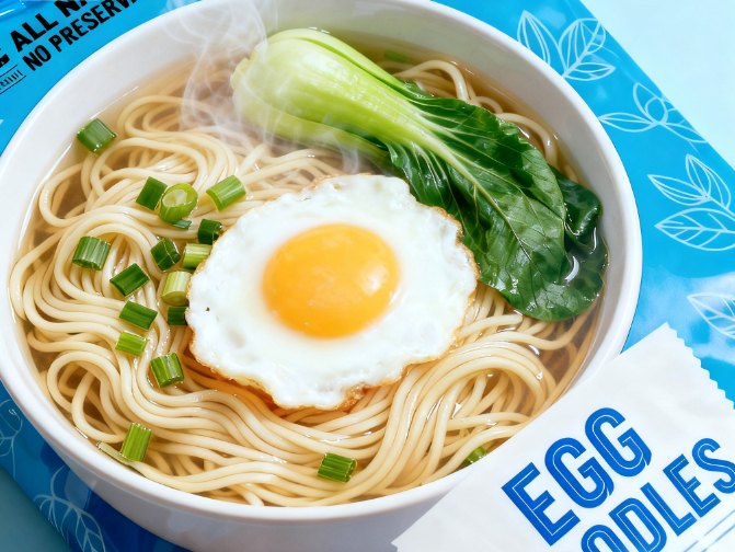 Noodles di uova personalizzati - Richiesta di produzione rapida, di qualità e quantità garantita