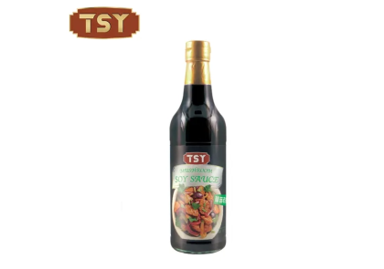 La differenza tra salsa di soia ai funghi e salsa di soia leggera