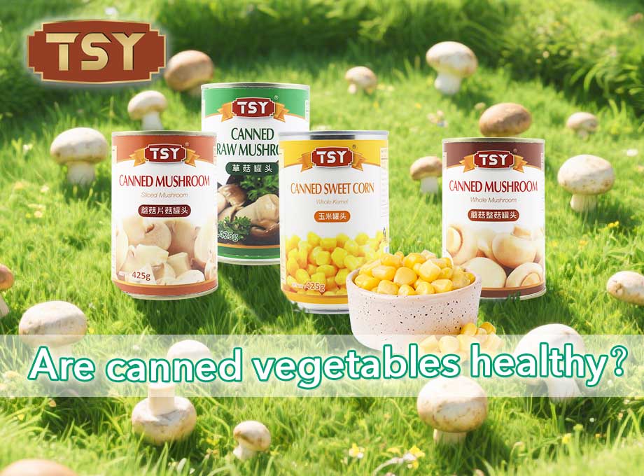 Le verdure in scatola sono sane?
