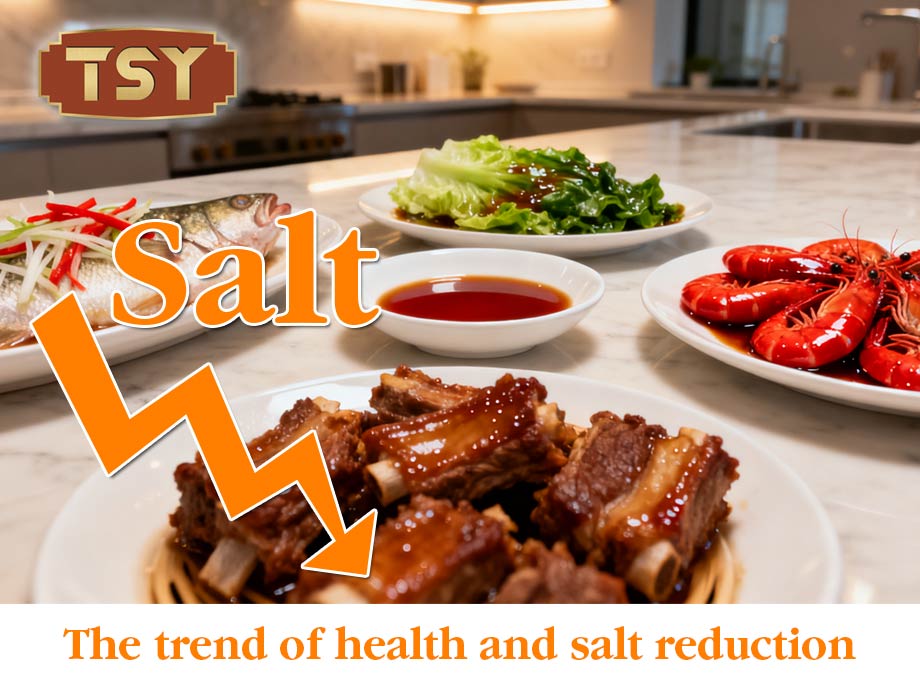 La tendenza alla salute e alla riduzione del sale nella salsa di soia - In linea con la tendenza moderna dell'alimentazione sana
