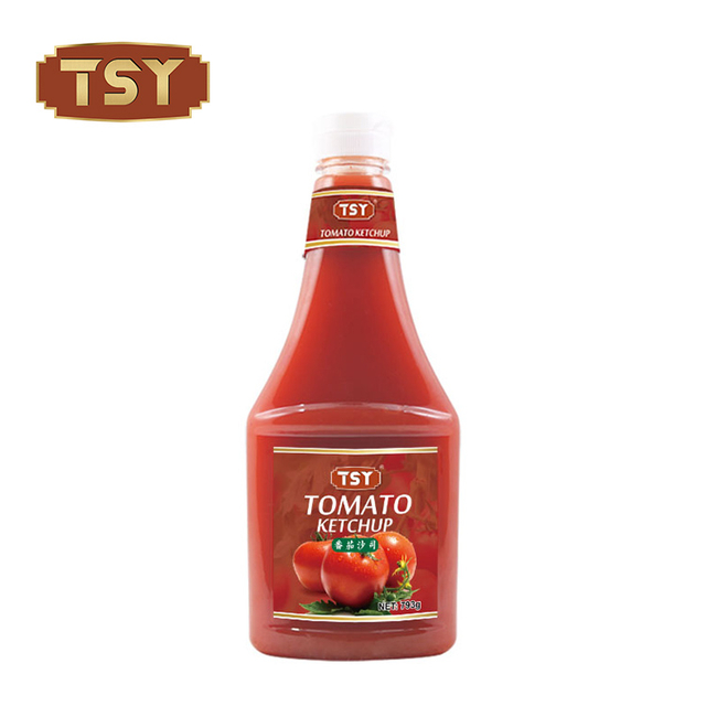 Ketchup di pomodoro in barattolo di plastica da 25 kg, dimensioni convenienti per un ristorante, per spaghetti