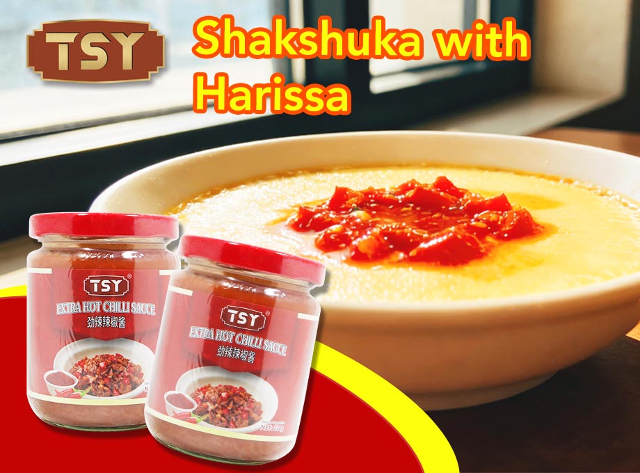 TSY Food Stufato di uova con salsa piccante nordafricana