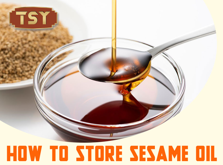 Come conservare l'olio di sesamo