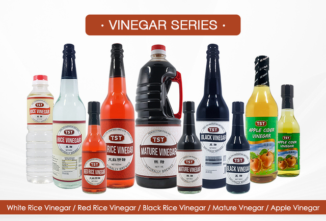 500 ml di pacchetti familiari bottiglia di plastica cucina in casa sana Aceto di riso bianco