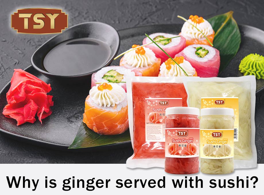 TSY Food Sushi Ginger e perché migliora la tua esperienza con il sushi