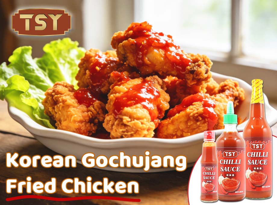 Guida dettagliata alle ricette per il pollo fritto coreano Gochujang di TSY Food