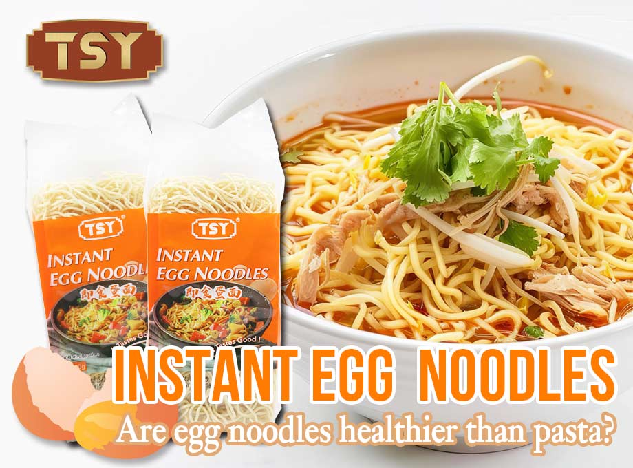 I noodles all'uovo sono più sani della pasta