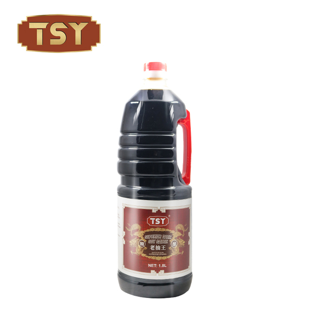 Produttori Premium Dimensioni familiari Salsa di soia scura biologica per barbecue