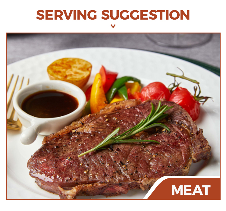 Serving Suggestion Dark Soy Sauce Servire Suggerimento Salsa di soia scura