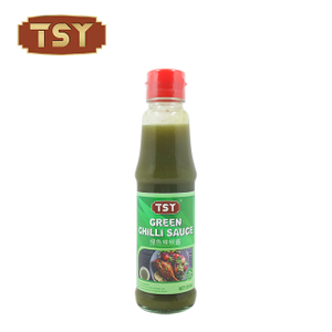 Salsa di peperoncino verde al peperoncino di produzione cinese da 150 ml